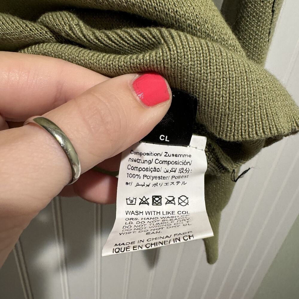 Shein Green Cat Sweater Size XXL - Picture 4 of 5